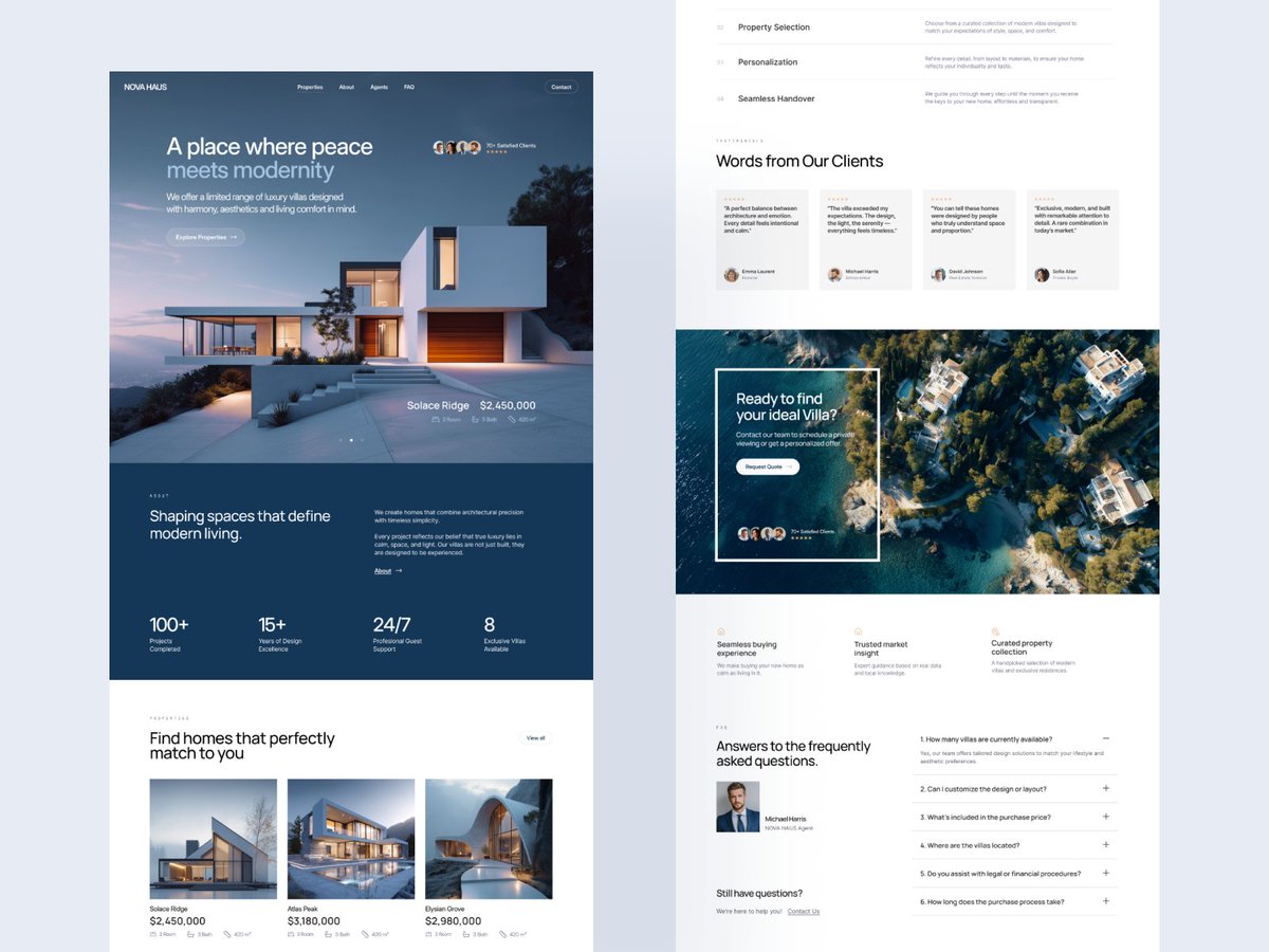 michalchyrek's tweet image. #FramerChallenge Update

Homepage preview from my first Framer template ⚡️
