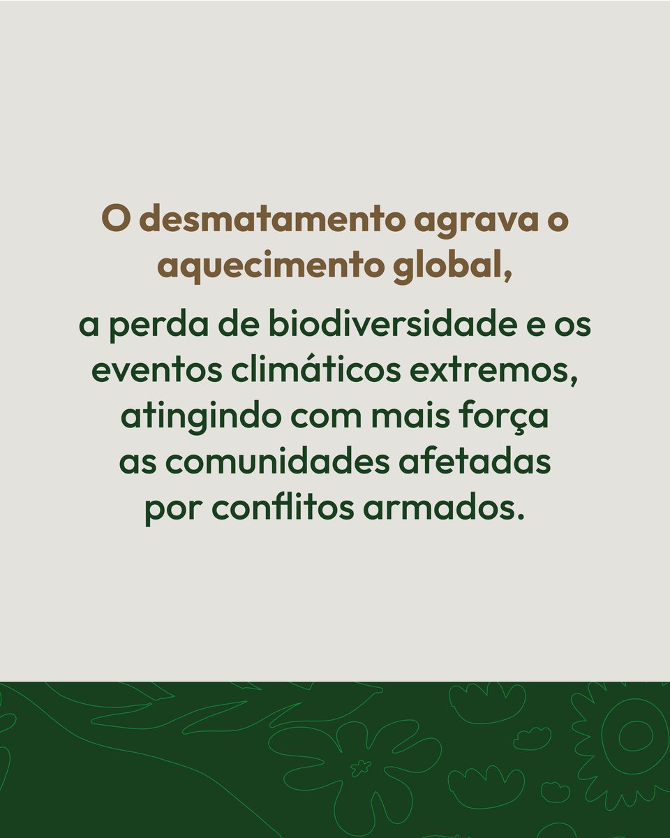Por que a #COP30 na Amazônia é tão importante? 
 
O CICV reforça que proteger o meio ambiente é também proteger vidas, especialmente nas comunidades já impactadas por conflitos armados.