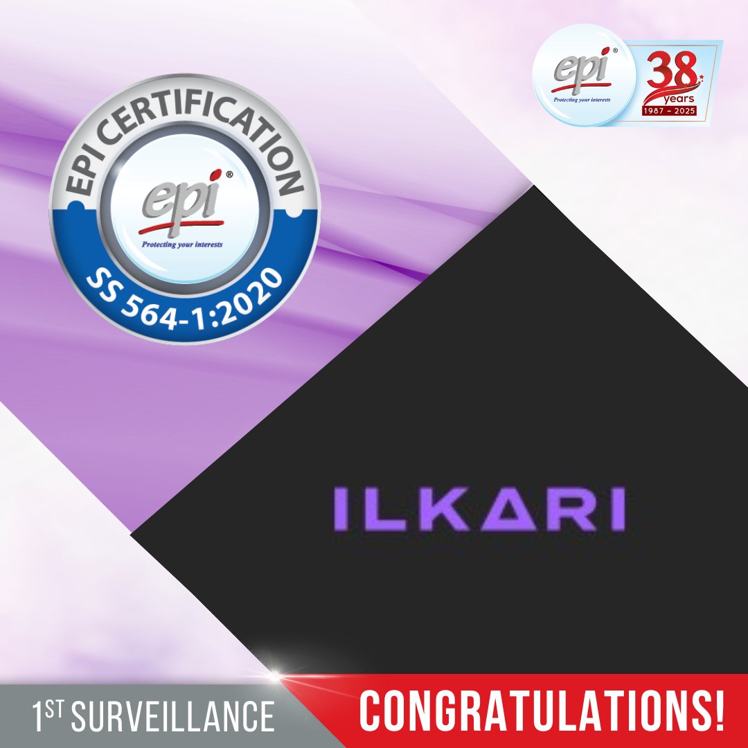 EPI_CDCP's tweet image. Congratulations ILKARI COLOMBIA DC, Colombia, on the successful completion of the SS 564-1:2020 Certification First Surveillance audit!
View cert - epi-certification.com/sites/map/Colo…

#SS564 #datacenter #datacenteroperations #infrastructure #certification #EPIdatacenterservices