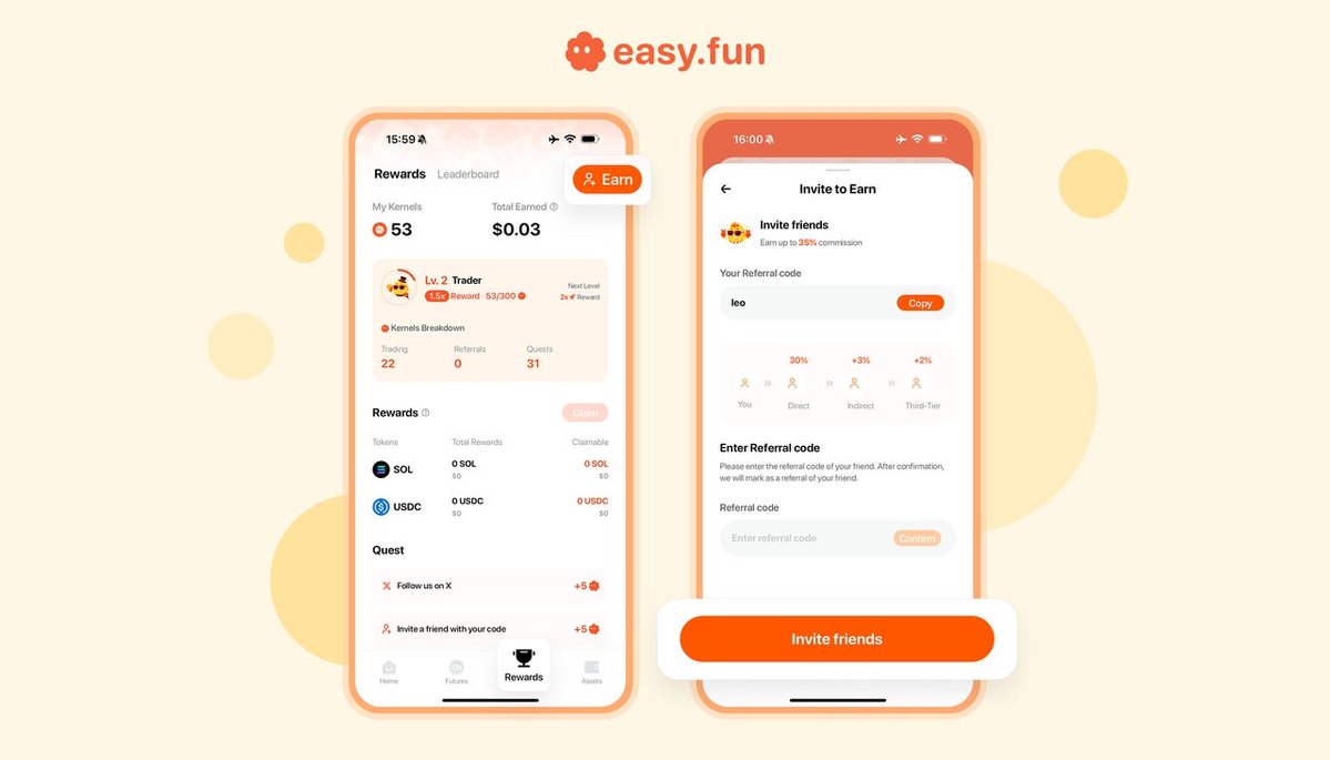 EAtabang's tweet image. Why do we spend hours on games but dread logging into a finance app? Because finance is boring, scary, and punitive.  🧵
Introducing the Soul of Fun on @easydotfunX: Gamified finance that makes learning and wealth building addictive.
#easyfun #easydotfun