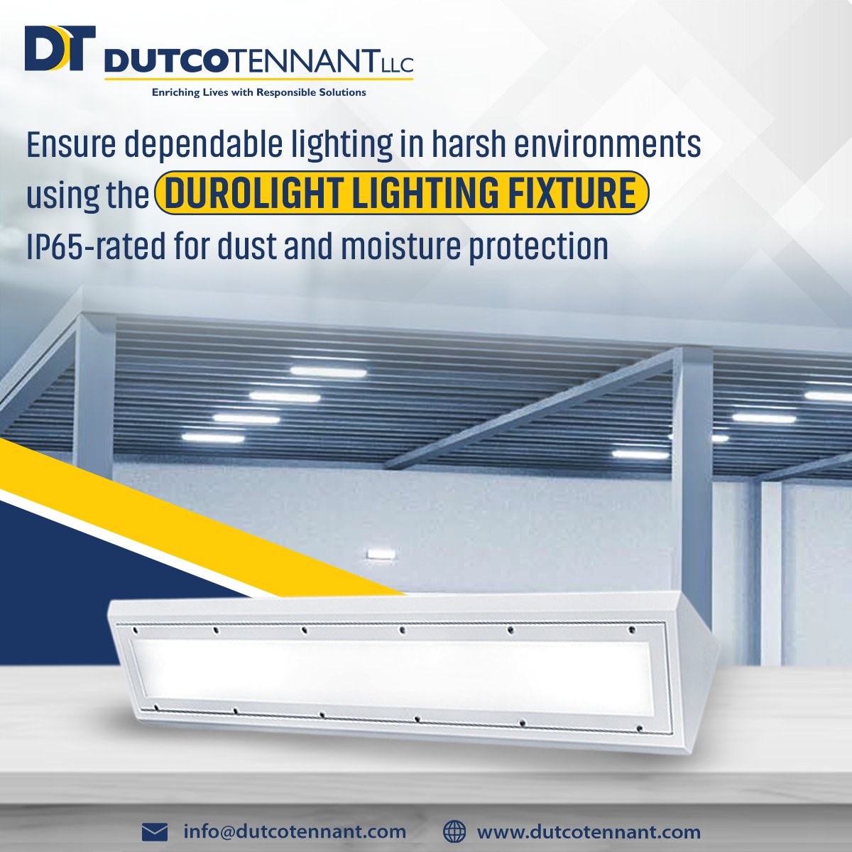 Dutcotennant's tweet image. #Durolight delivers durable #IndustrialLighting with IK10 impact resistance &amp;amp; IP66 protection for tough environments.

#DurableDesign #LightingInnovation #SmartInfrastructure