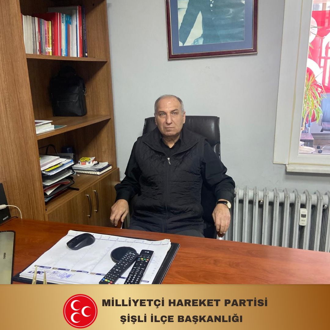 Milliyetçi Hareket Partisi Şişli İlçe Başkanlığımız her daim açık ve görevinin başında, dava arkadaşımız İbrahim Karaağaç  ilçemizde misafirlerimizi ağırlamayı bekler
<a href="/ouz_cabbar/">Oğuz Tolga Cabbar</a>