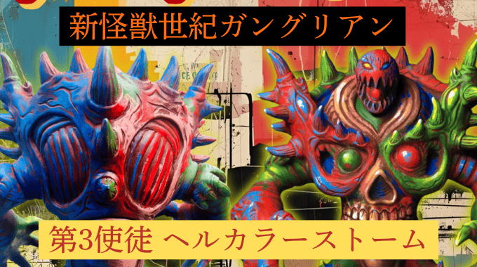 sofvi tokyo様に、ガングリアン第3使徒ヘルカラーストームの抽選販売の