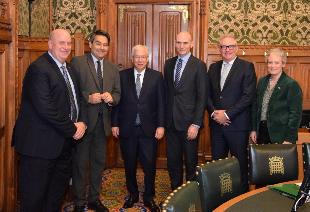 Speaker of Canada 🇨🇦 meets CPA Secretary-General during Westminster visit

<a href="/HoCSpeaker/">Speaker of the HoC</a> Hon. Francis Scarpaleggia &amp; 3 Canadian MPs met with CPA SG Stephen Twigg to discuss wide range of parliamentary activities during <a href="/UKParliament/">UK Parliament</a> visit hosted by <a href="/CommonsSpeaker/">House of Commons Speaker</a> 

<a href="/ParlDiplomacy/">Parl Diplomacy</a>