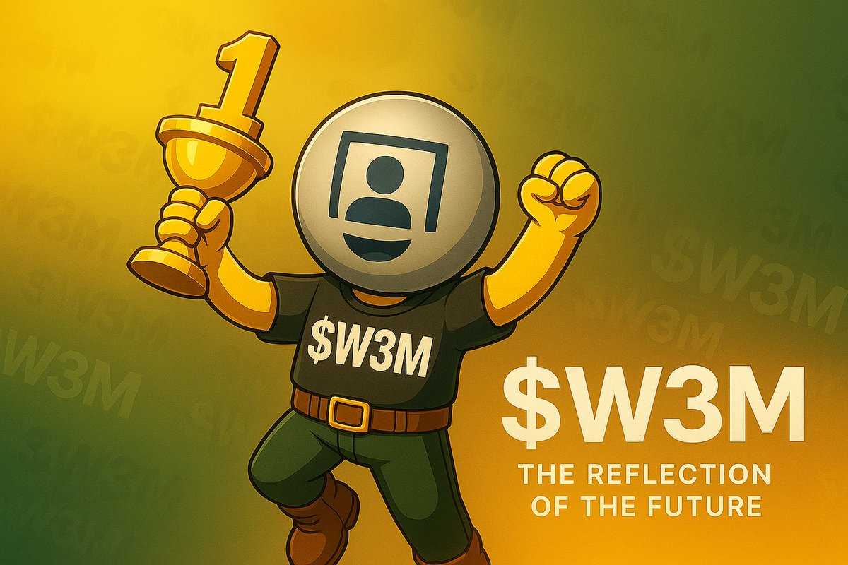 web3_mirror_'s tweet image. 🔥 The Reflection Era Has Begun.  $W3M is the ticker!

While most tokens fade with hype, $W3M is built different.
backed by a movement, powered by reflections, and driven by one of the strongest communities on #BNBChain.

The signal is clear  holders aren’t selling, they’re…