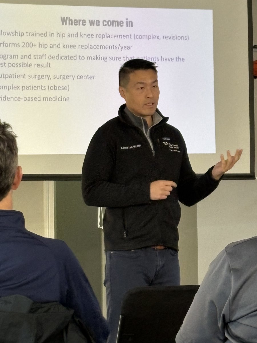 Indianapt's tweet image. Our senior therapists attended a presentation yesterday morning led by Dr. Luo from the Indiana Joint Institute.

We’re grateful for the opportunity to learn and collaborate with local orthopedic specialists who share our commitment to advancing patient care.