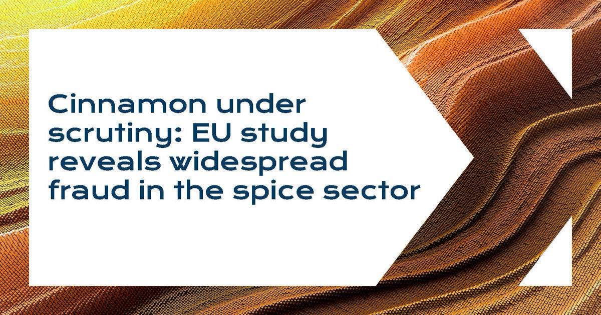 LGCStandards's tweet image. 🚨A recent investigation by the JRC found that over 66% of cinnamon samples sold across Europe failed to meet international standards or EU food safety regulations. 

Read the study findings here: ow.ly/SY4K50XqWYM 

👇🧵#FoodSafety #FoodAuthenticity #ProficiencyTesting