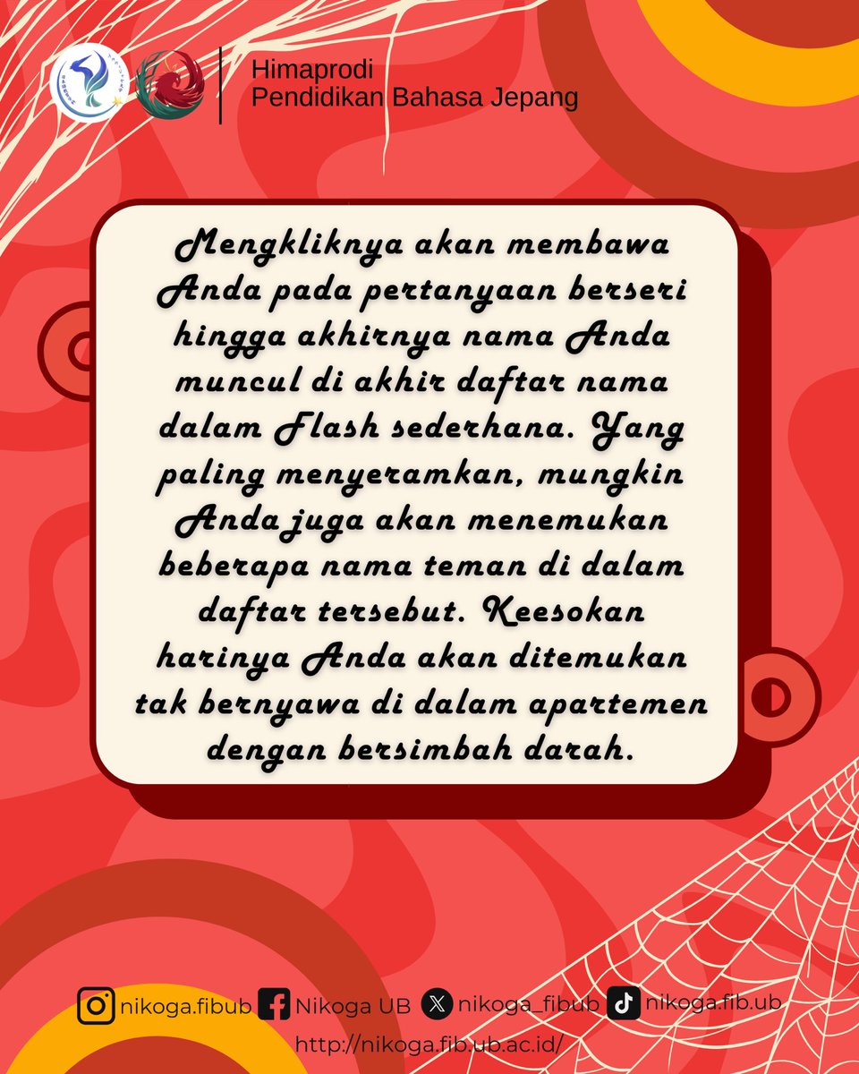 Pend. Bhs Jepang UB tweet media