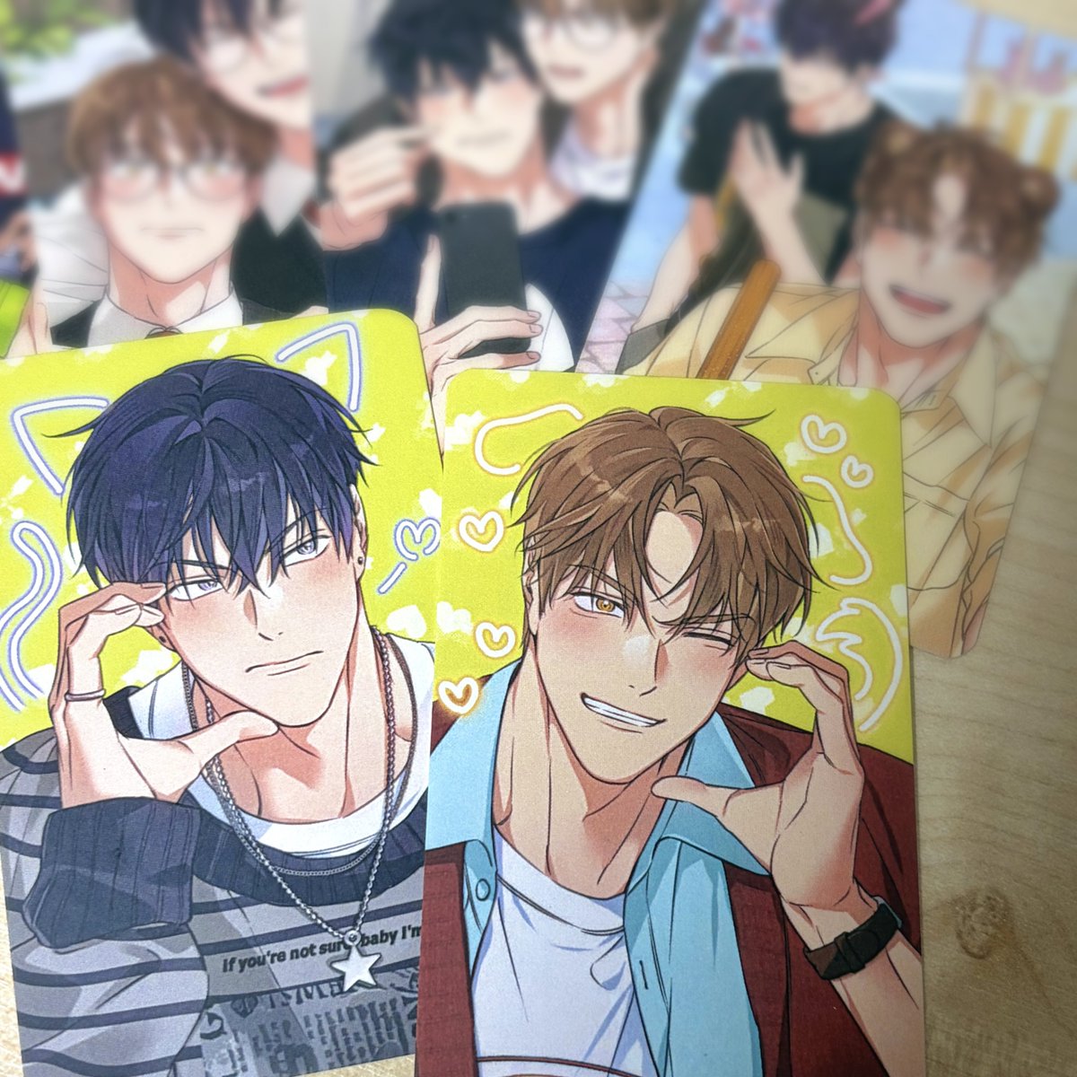 포토카드 샘플 공개 허락맡고 일부만 슬쩍 올려봅니다 .. 🥰
곧 출시되어요 🫶