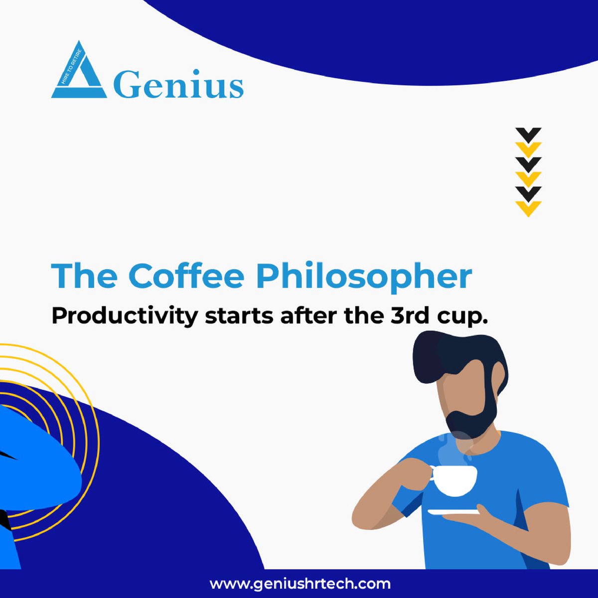GeniusHRTechLtd's tweet image. Every office has its own universe of characters — the Meeting Lover, the Ghost Responder, the Coffee Philosopher… we all know that colleague 👀
They make work fun, chaotic, and unforgettable.
So tell us — which one are you? Tag your office twin! 😄

#OfficeHumor #WorkplaceVibes