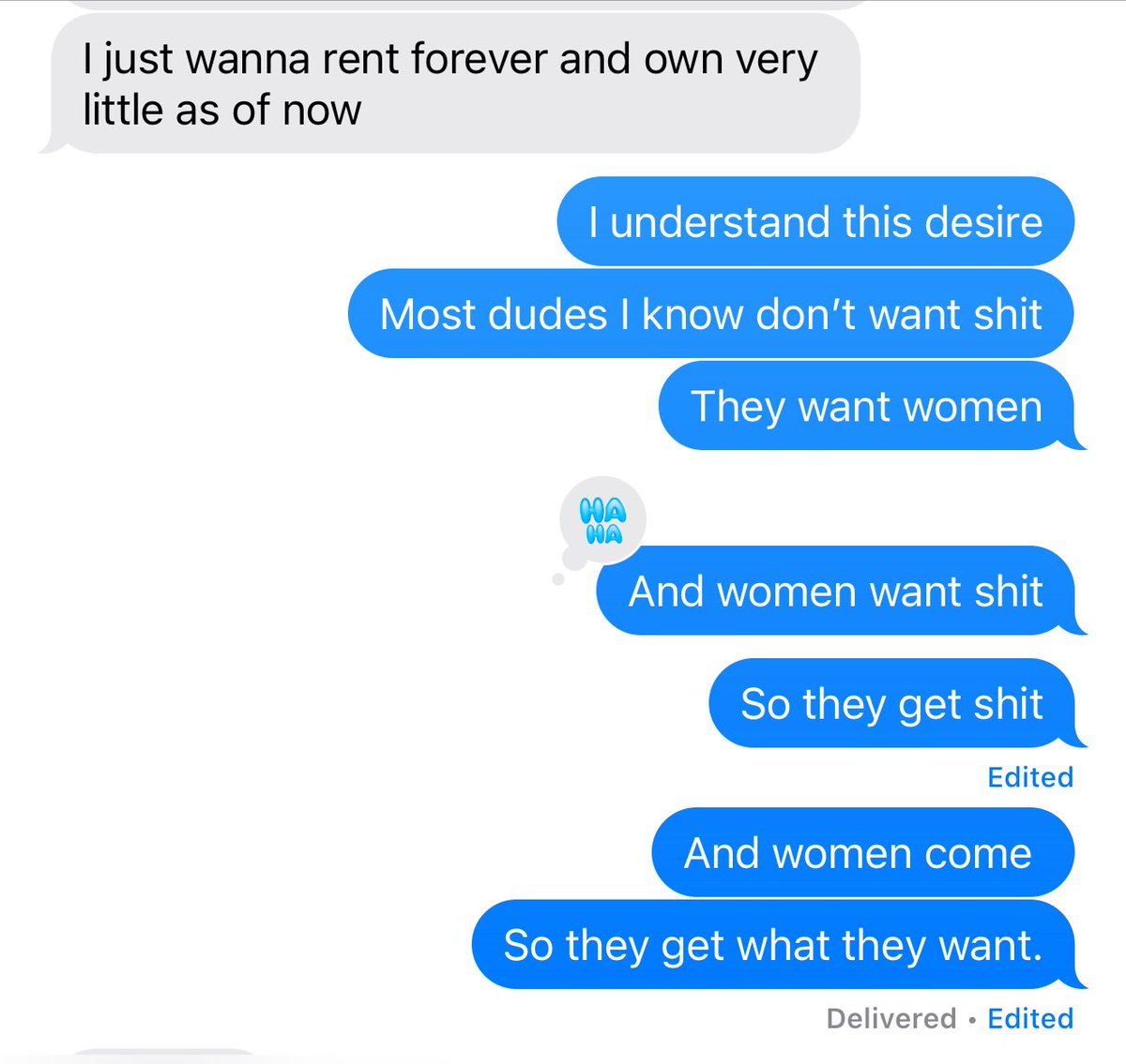 AlexHormozi's tweet image. Everyone gets what they want.