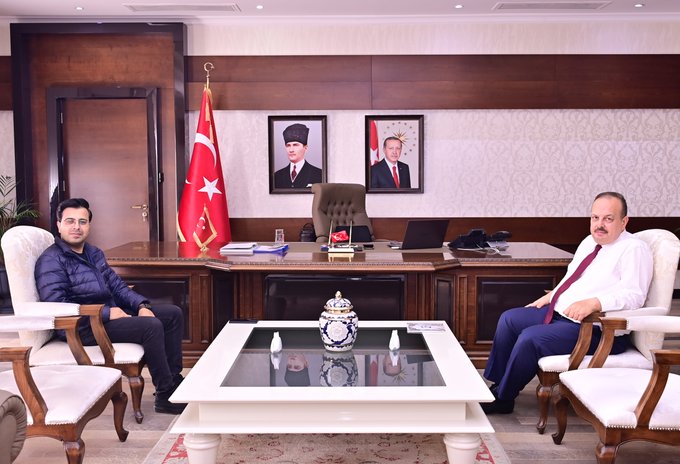 Cumhuriyet Başsavcısı Özdemir, Vali Canbolat’ı Ziyaret Etti