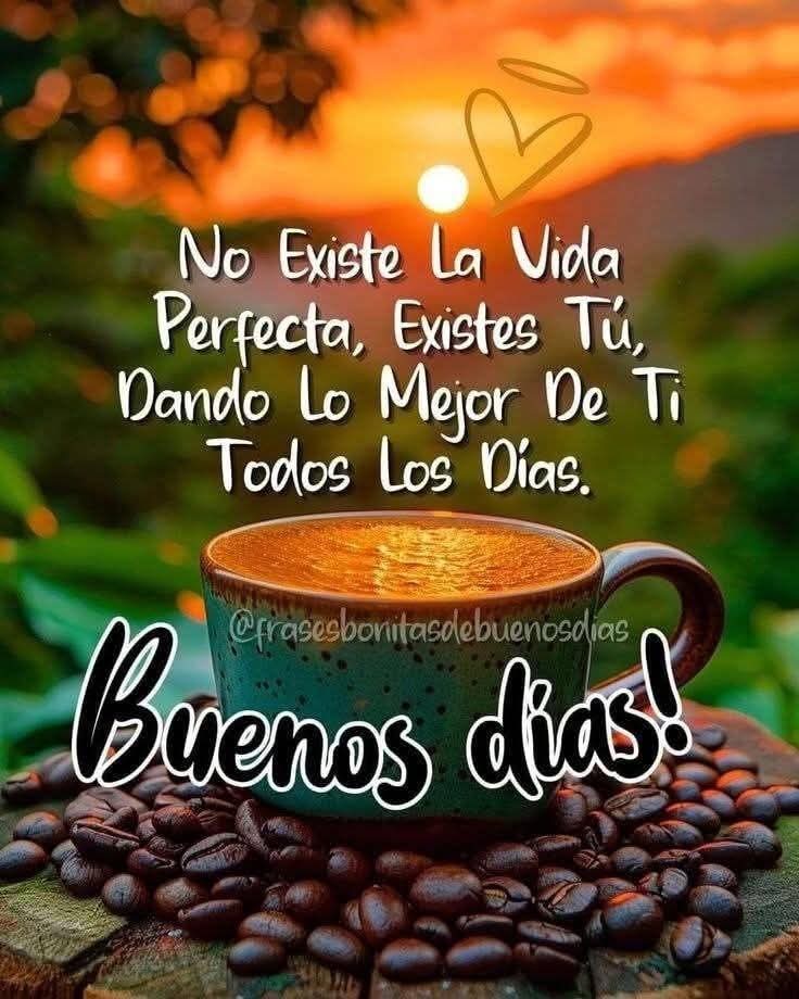 Buenos días amigos!
No todos los días son buenos, algunos son una montaña rusa, otros un pantano. Pero cada día, aparece alguien que te regala un respiro, una sonrisa, una linda canción o alguien que te escucha. Entonces entiendes que vale la pena seguír, un día a la vez.
Abrazos
