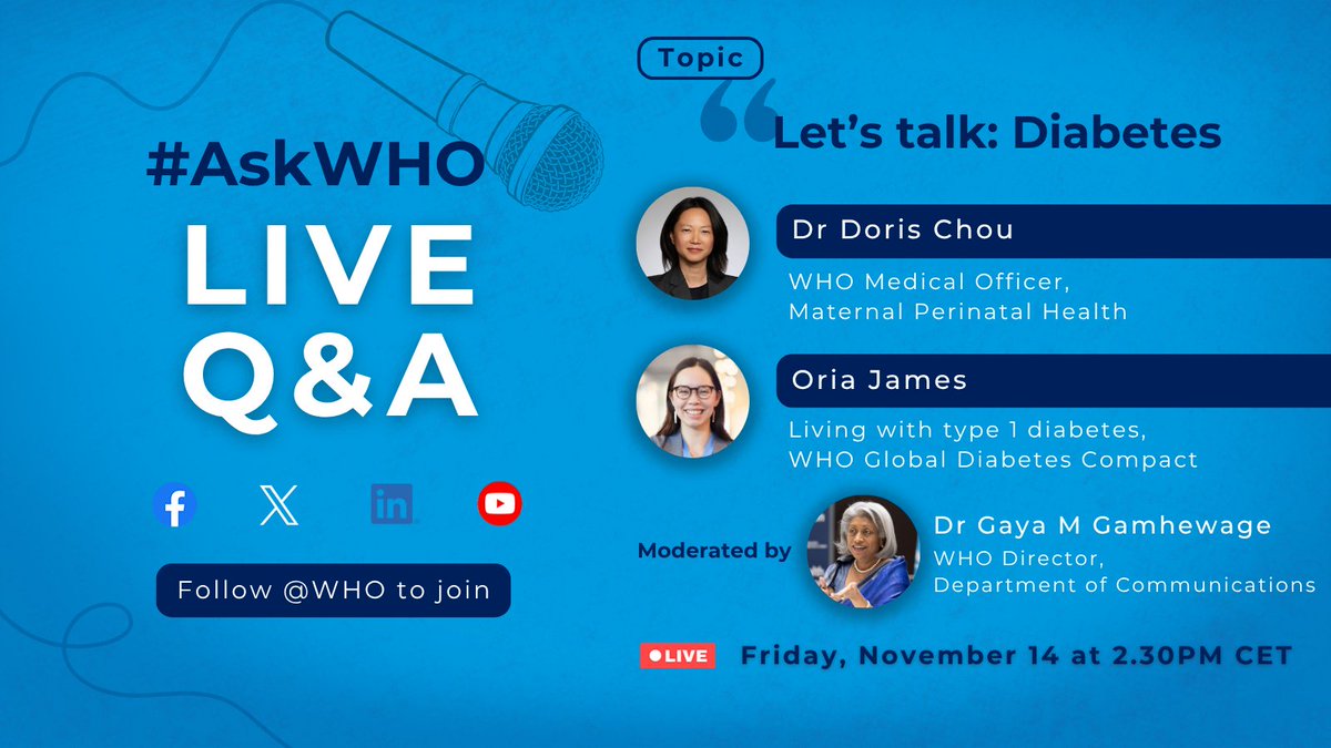 World Health Organization (WHO) tweet media