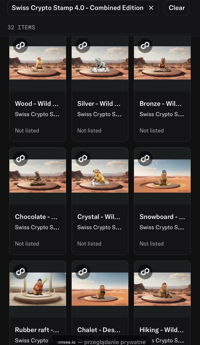 Swiss🇨🇭 #CryptoStamp 4.0 from 2024 was available in 4 editions: Basic, Special, Wallpaper and Unique. The Wallpaper can be digitally combined with Basic and Special Ed. When combined stamp and wallpaper are exchanged for a new much rarer #NFTStamp Possible new 360 #NFTStamp 😎🌏