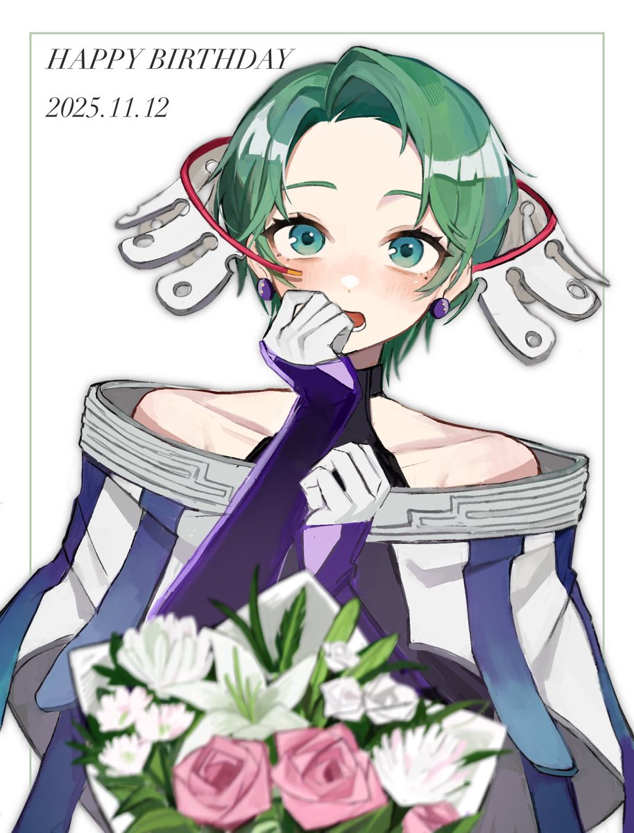 hjm__gn's tweet image. #ステラ生誕祭2025
遅刻！誕生日おめでとうございました💚
幸せになってね💐