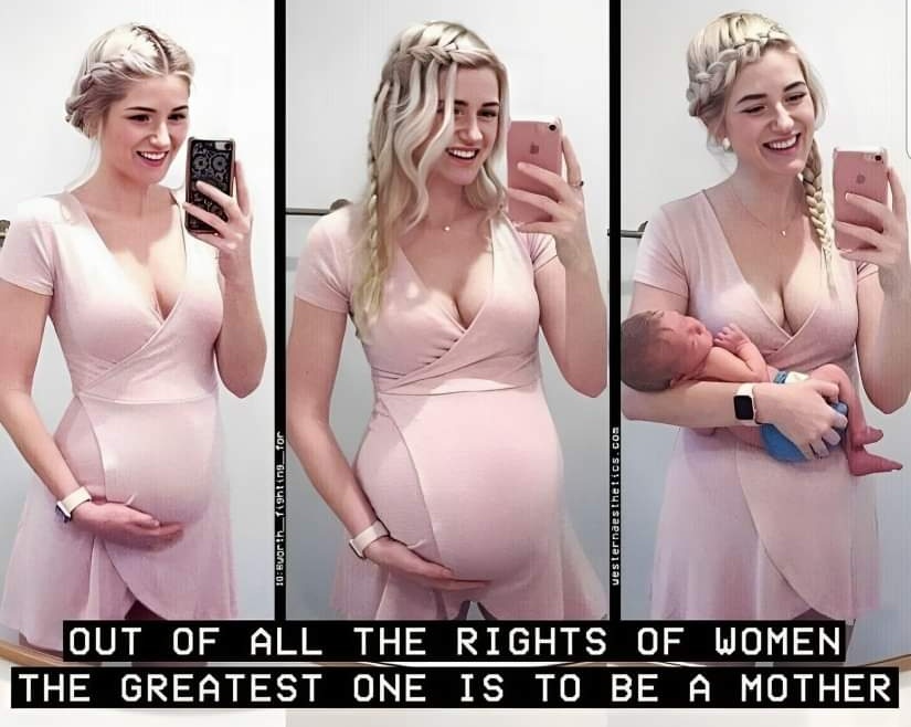 I'm enjoying your breakdown to basal roles.
That is your ONE role in society.
Why the f*ck are women not doing it?