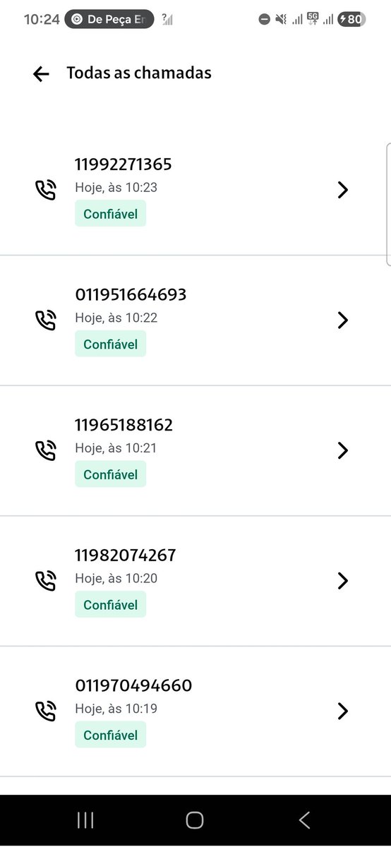 Parabéns a <a href="/ClaroBrasil/">Claro Brasil</a> que tem uma funcionalidade contra SPAM, e em TODOS os números que claramente são SPAM ela define como confiável 
Ótimo serviço 👍