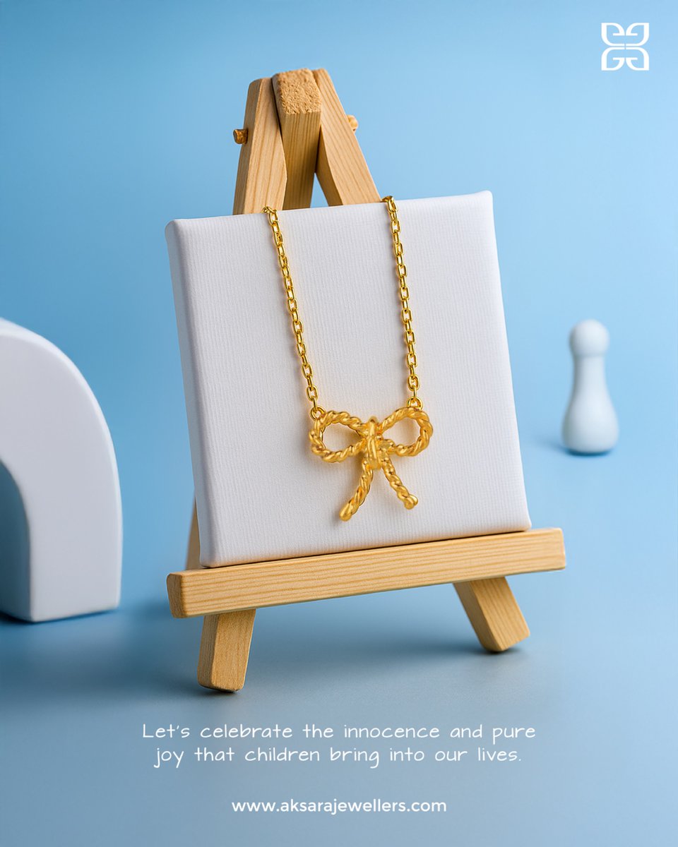 Aksara282195's tweet image. Let’s pause and celebrate the pure, untamed magic a child brings into our world. 

Visit your nearest Aksara store today and explore our Yara collection.

#AksaraJewellers #ChildrensDay2025 #GoldenChildhood #UAEJewellery #AksaraJewellersUAE