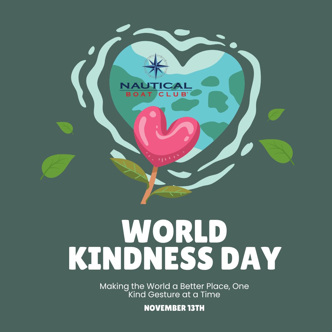 nauticalbcmp's tweet image. On World Kindness Day, let’s ride the waves of kindness!