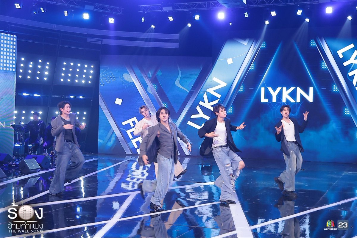 thewallsong's tweet image. ก่อนเปิดกำแพงให้ได้ตื่นเต้น เปิดความเร้าใจในวันนี้ ด้วยโชว์สุดกระชากใจ จากวง  “LYKN”

#ร้องข้ามกำแพง #TheWallSong #Workpoint #WorkPoint23 #LYKN