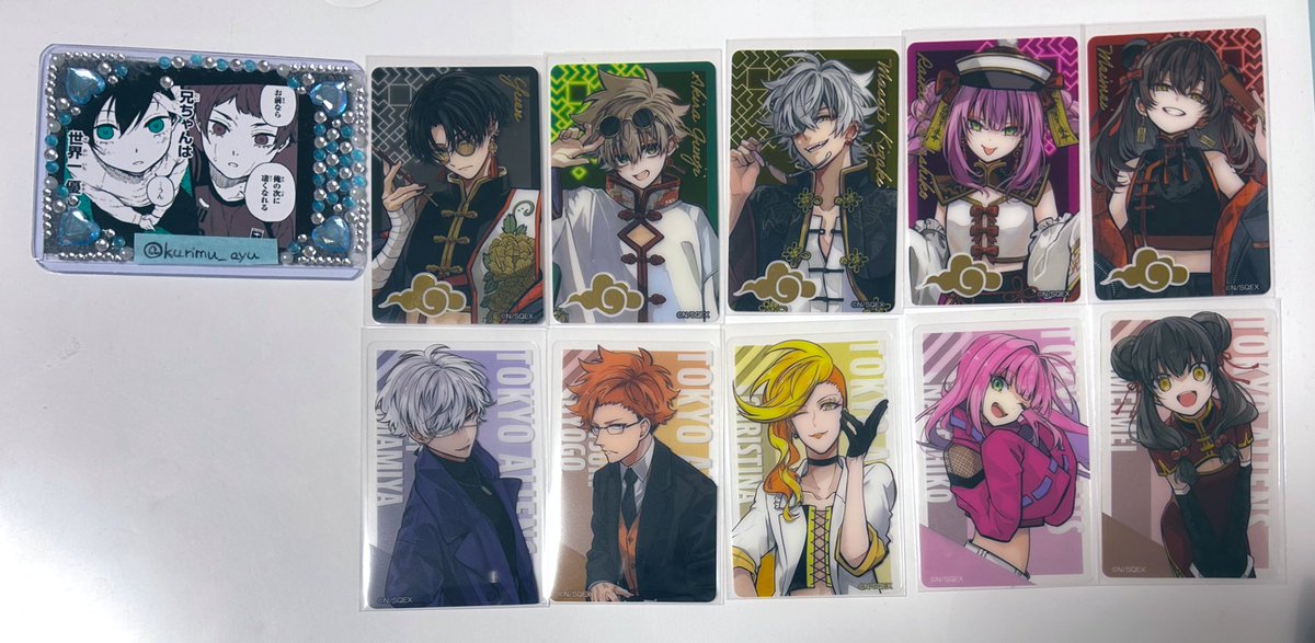 交換】東京エイリアンズ 東エリ ハオハオショップ クリアカード 譲