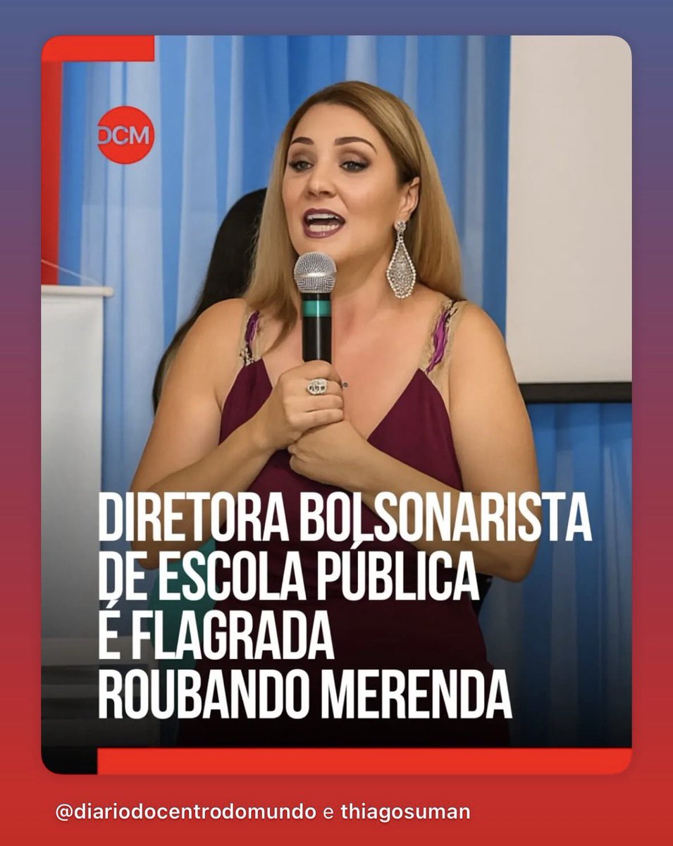 A diretora Lucelene Segat da Costa, responsável pela Escola Municipal de Ensino Fundamental Zeferino Demétrio Costi, em Passo Fundo (RS), virou notícia pelos motivos errados, as câmeras de segurança registraram a própria gestora enchendo sacolas com alimentos retirados do freezer