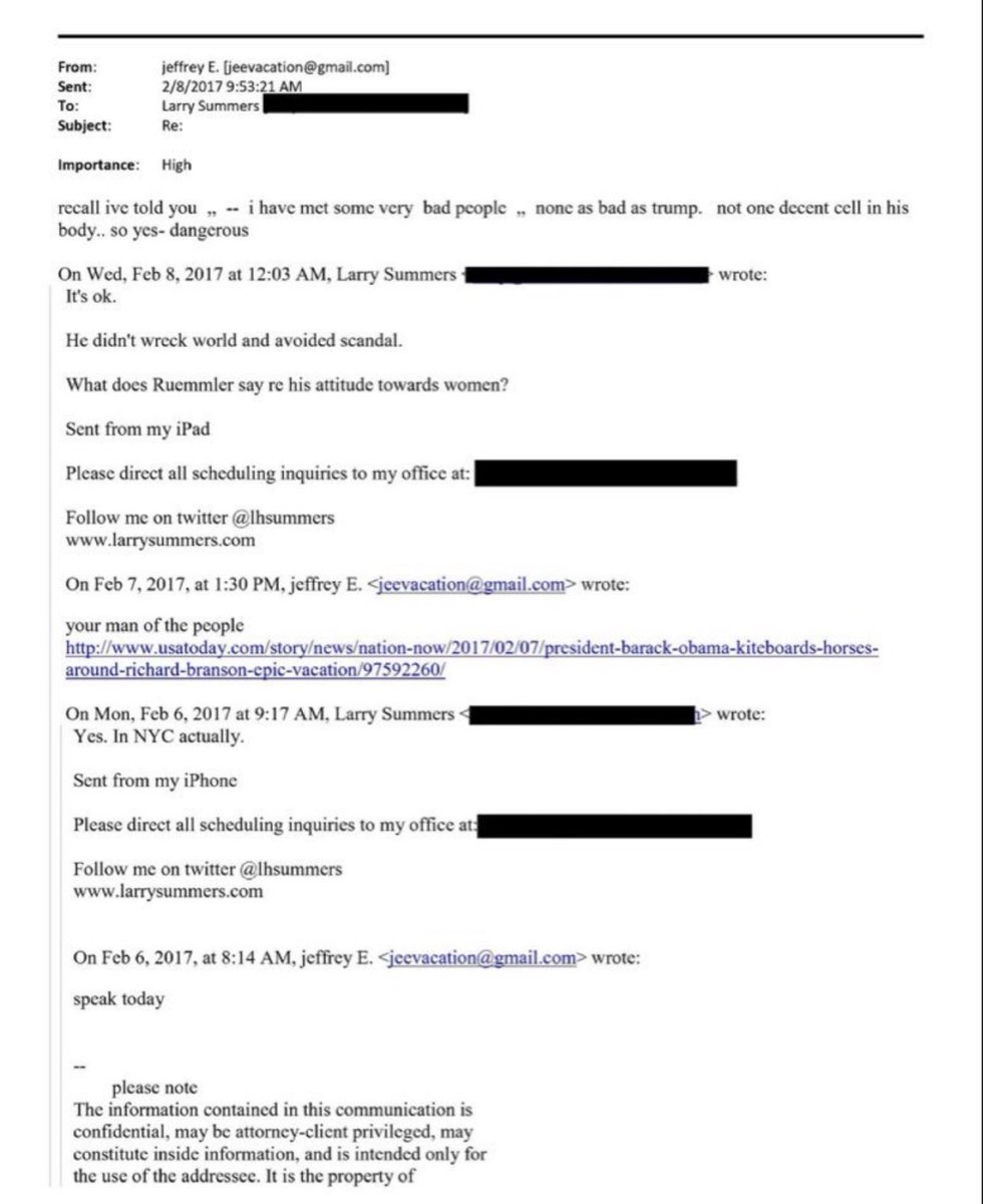 My god… this is really really bad..

Jeffrey Epstein : 

“I have met some very bad people ,, none as bad as Trump. Not one decent cell in his body. So yes- dangerous.”