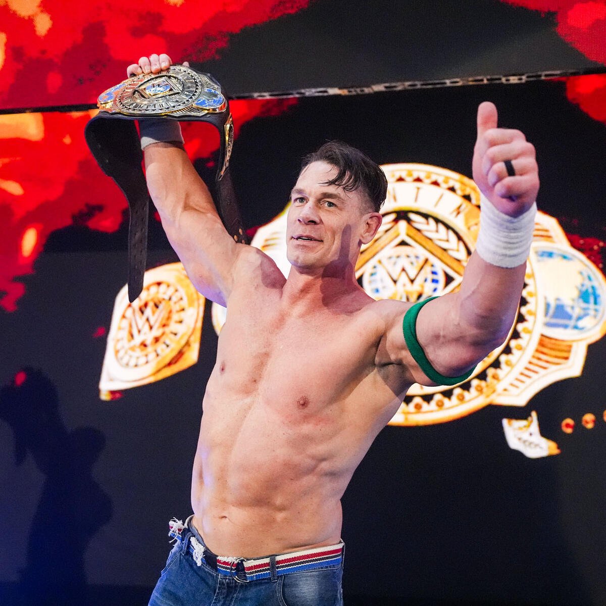 First title win to the Last title win of John Cena!