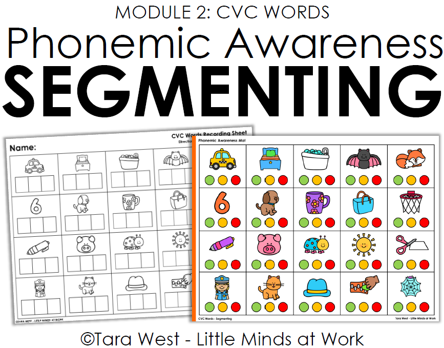 DPCDSB_SLP's tweet image. This 🟩🟨🟥 CVC set from Tara West is a great tool for practicing segmenting, blending, and decoding with our early readers 🙌 Perfect for small group work or home practice to support phonemic awareness and early reading skills 📚 Check out her website for the full copy #SLPTips