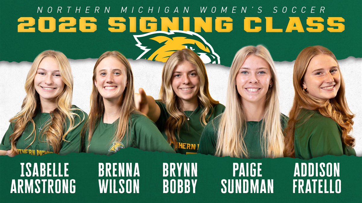 Delighted to add this fantastic 2026 class to our program! All impactful players and even better people! Welcome, officially, to our Wildcat Women’s Soccer family!😼🫶🐾