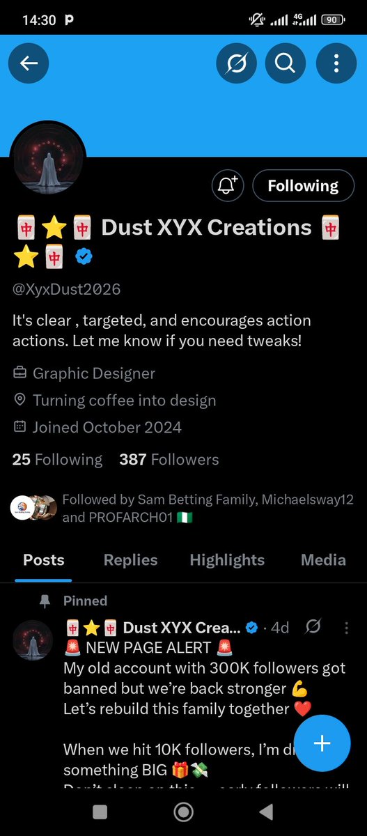 Praisemichael8's tweet photo. @Sambetting_tips @XyxDust2026 Opay
8133201920
Michael Boniface Ubeh https://t.co/WU4BOtP2tf