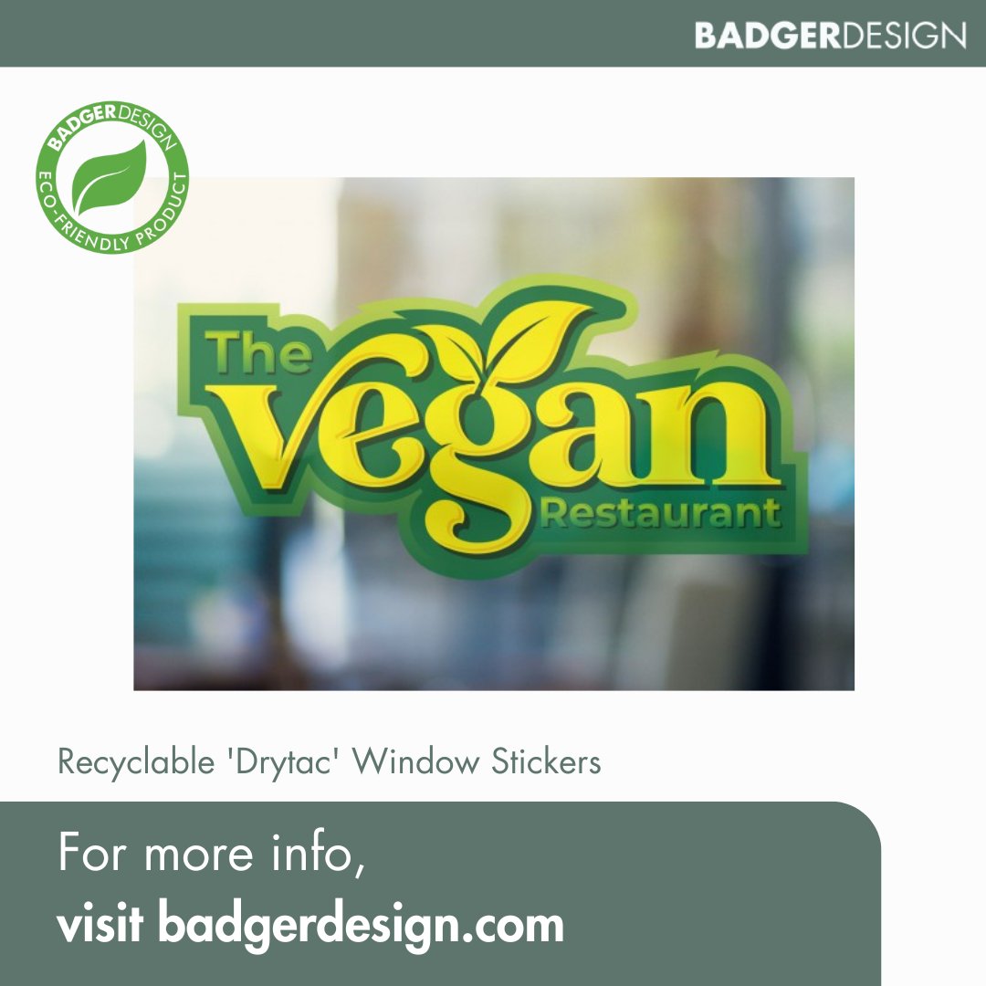 Offer your clients eye-catching Window Stickers, perfect for promotions and branding on glass surfaces.

👉 Visit our website or call 01392 662100 for a quote today!

#promotionalmerchandise #promotionalproducts