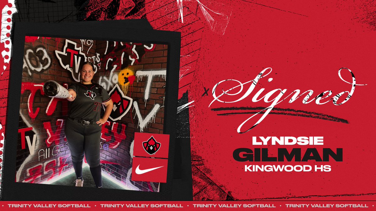 Officially a Trinity Valley Cardinal

𝐖𝐞𝐥𝐜𝐨𝐦𝐞 𝐭𝐨 𝐓𝐡𝐞 𝐕𝐚𝐥𝐥𝐞𝐲, 𝐋𝐲𝐧𝐝𝐬𝐢𝐞 𝐆𝐢𝐥𝐦𝐚𝐧.

#CardinalNation | #BirdGang | #PoweredByTradition