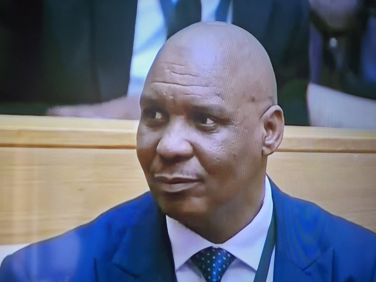 His testimony has been cut short because he lied under oath.. He was trying to cover up the fact that he knew Brown Mogotsi way before 🤣🤣🤣🤣

#AdHocCommittee
