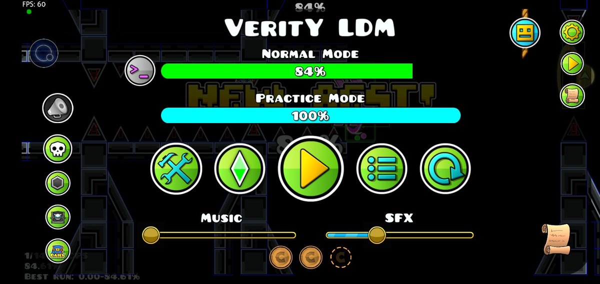 MSJ_GD's tweet image. VeritY 84%