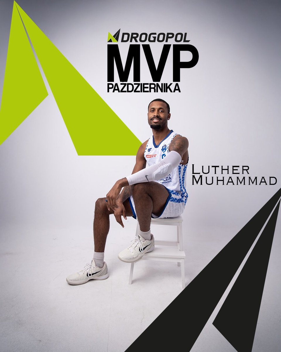 MKSDG_Kosz's tweet image. Nadrabiamy zaległości! 

Waszym Drogopol MVP października został Luther Muhammad 👑 #plkpl