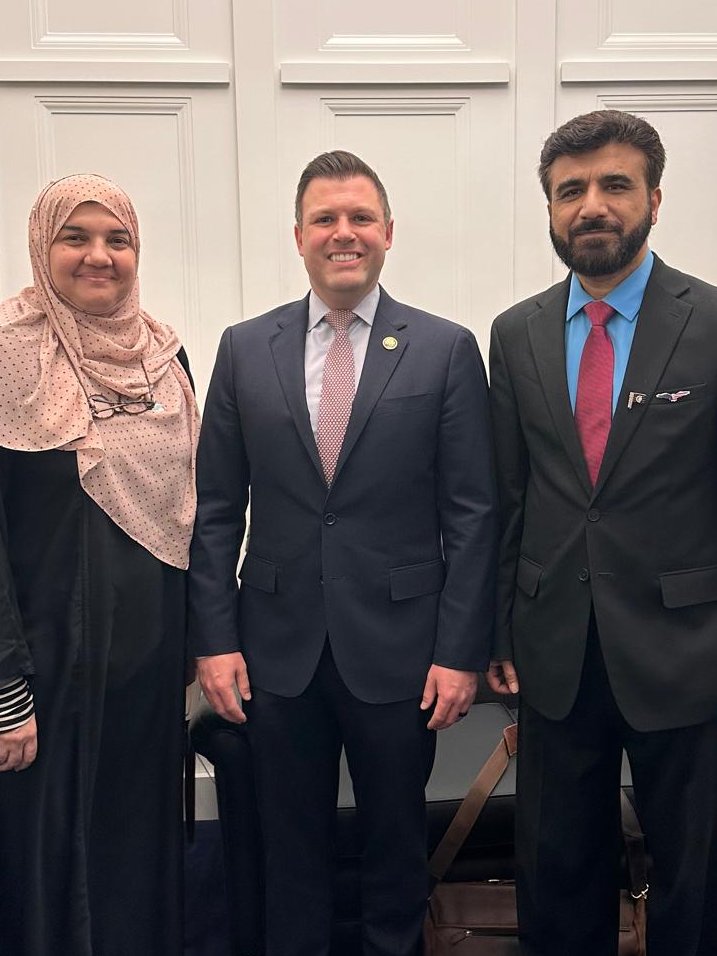 Thank you <a href="/RepMackenzie/">U.S. Congressman Ryan Mackenzie</a> (PA-07), member of <a href="/HouseForeignGOP/">House Foreign Affairs Committee Majority</a>, for cosponsoring H.R. 5271 (the Pakistan Freedom &amp; Accountability Act) and standing for democracy and the rule of law. 🇵🇰🤝🇺🇸

The 27th Amendment has been a painful setback for Pakistan’s democracy, but we must stay