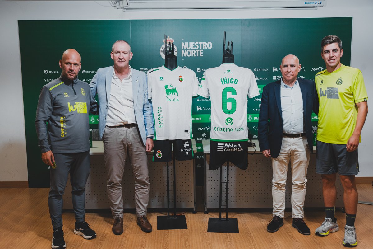 realracingclub's tweet photo. 💚 El Racing y sus patrocinadores hacen historia donando sus logos por los niños que esperan un trasplante

La acción solidaria, impulsada por @RacingFundacion, se desarrollará en el partido de @LaLiga2 que los cántabros disputarán ante el Granada CF

📝 https://t.co/Obub3yNB6g

#DonantesDeLogo #RacingPorLaInfancia #DonarDaVida