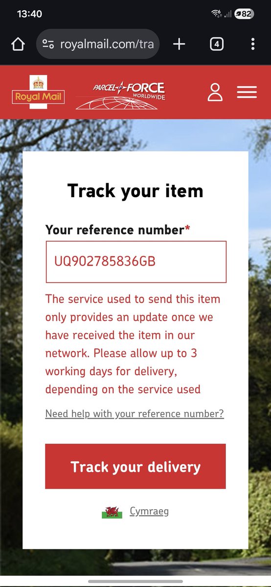 bj135's tweet photo. @RoyalMailHelp can you assist? Apparently this parcel was just delivered, but its not here, just my mail https://t.co/f5r9Yiz6ik