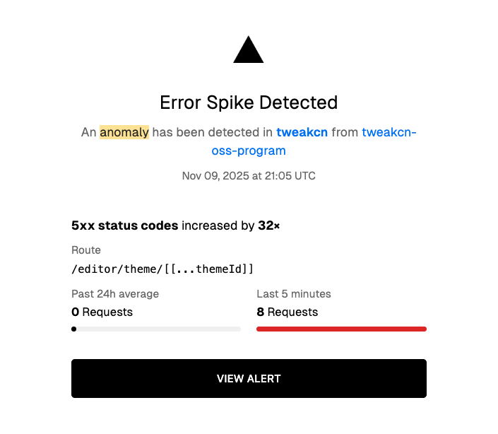 this is incredible.

what do you mean that I have to click just 2 buttons and it will automatically send me email alerts if it detects something wrong