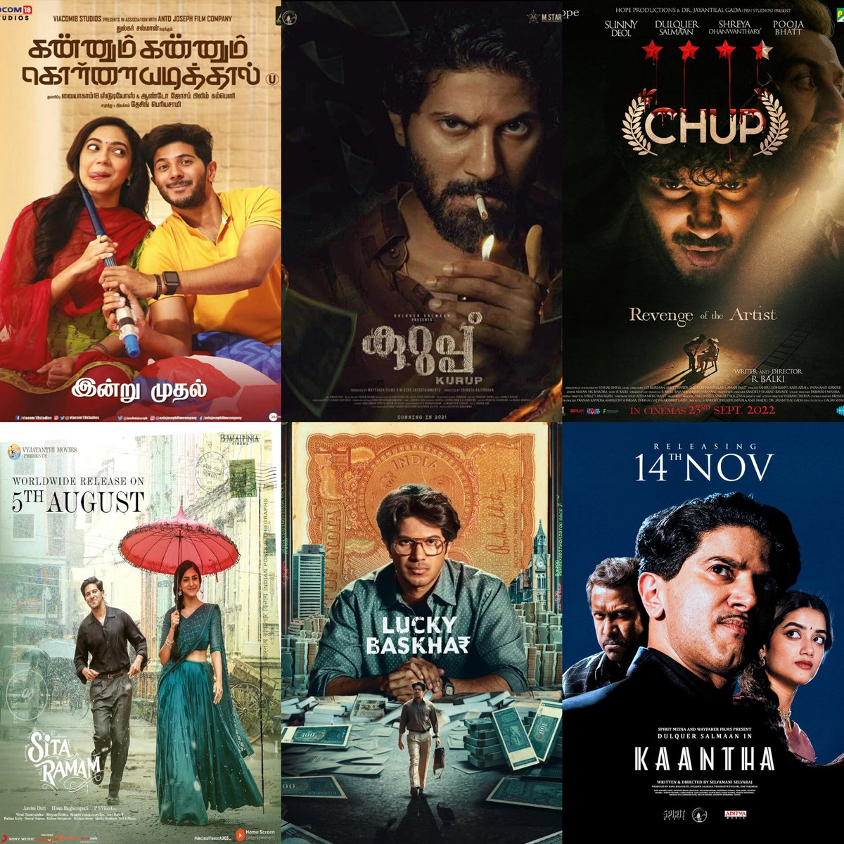 rangatalks2024's tweet photo. 🎬News🎬 ரியல் பான் இந்தியன் ஸ்டார் #DulquerSalmaan ஒவ்வொரு படமும் ஒவ்வொரு ரகம் best entertainer
#kanthaa https://t.co/3OeQL8qHxU