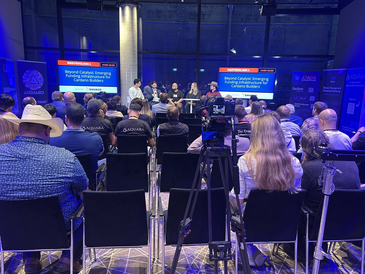 africa_townhall's tweet image. If Day 1 was the warm-up, Day 2 is pure blockchain fireworks 🎇🚀 #CardanoSummit #BlockchainVibes