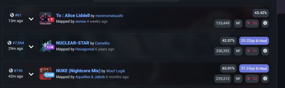 練習の続きです❣ Nuke★９ 通るといいなぁ🥰