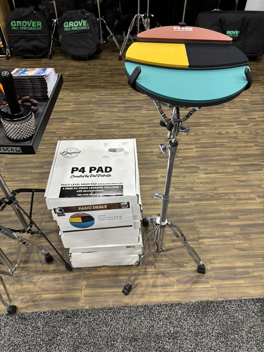tocaperc's tweet image. Stop by our booth #1103 at PASIC 2025!

#tocapercussion #pasic #booth1103 #somosfamilia #justplay  #drumsforeveryone