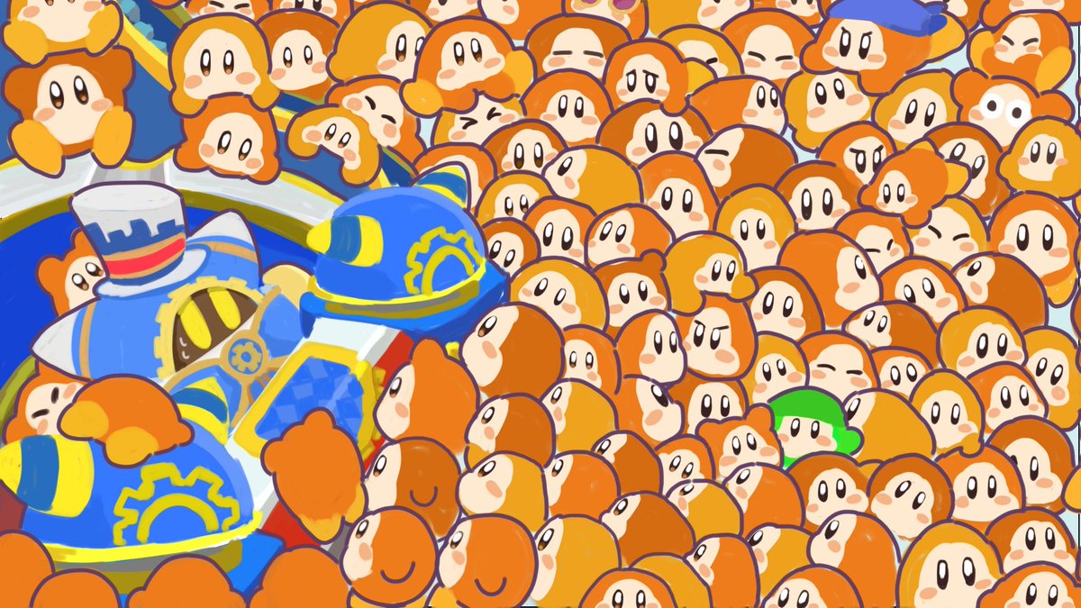 cara_12563's tweet image. こちら完成しました！沢山の反応ありがとうございましたー！！！✨💪
リプに全体あります🖊

（私の数え間違えとかがなければおそらく724ワドいると思います！）