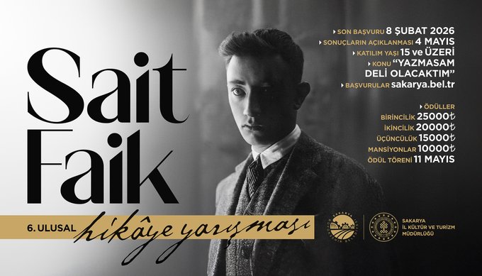 Sakarya’da Edebiyat Sevgisi: Sait Faik Hikaye Yarışması Başlıyor!