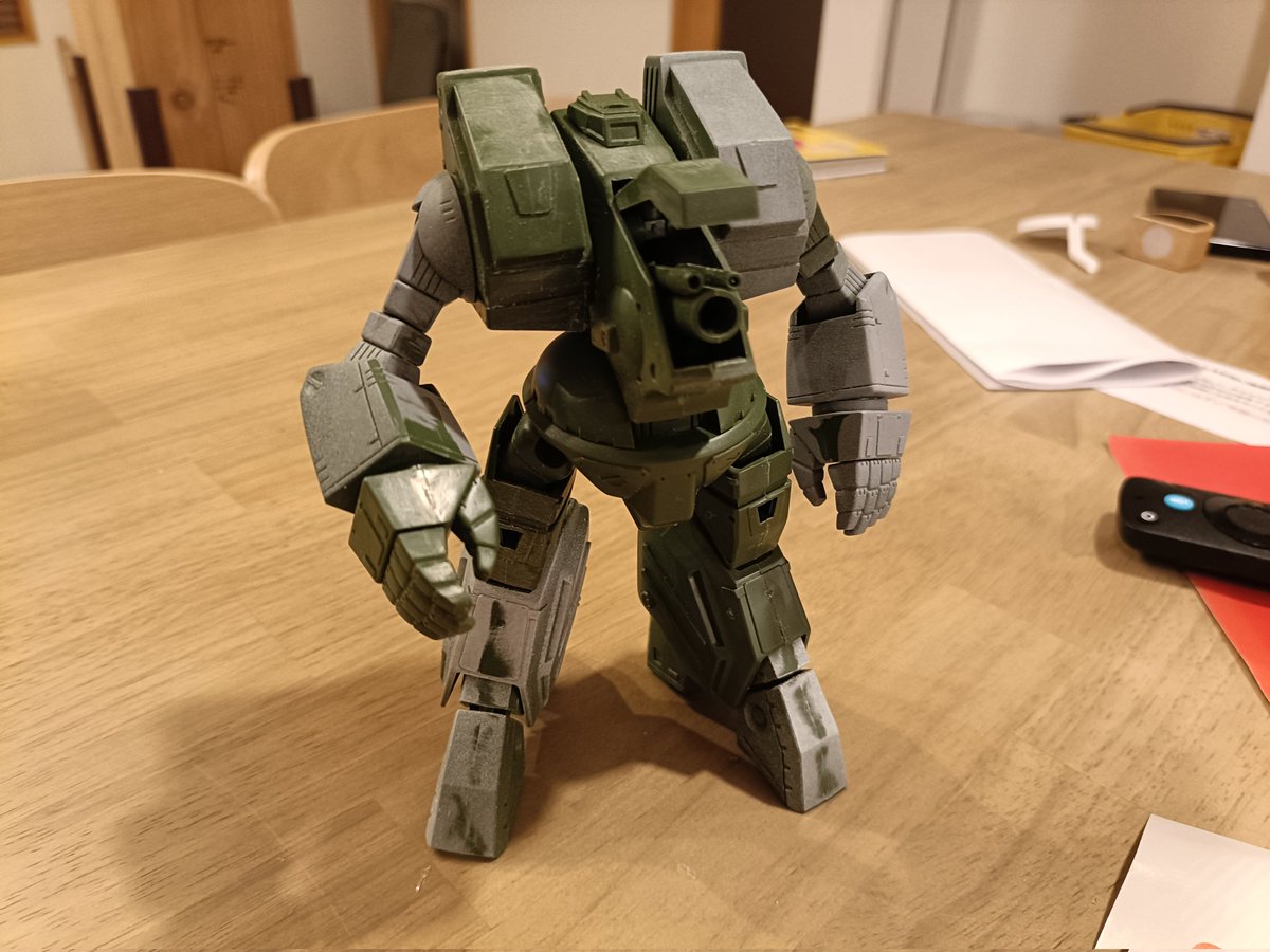 v1m30Sxi1jPSP6K's tweet image. スパルタンを作っています。合わせ目が多くて大変です💦
#マクロス