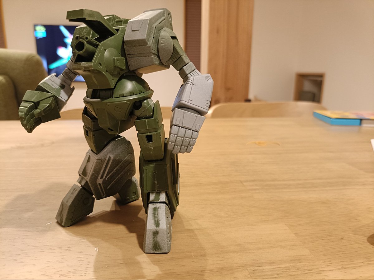 v1m30Sxi1jPSP6K's tweet image. スパルタンを作っています。合わせ目が多くて大変です💦
#マクロス