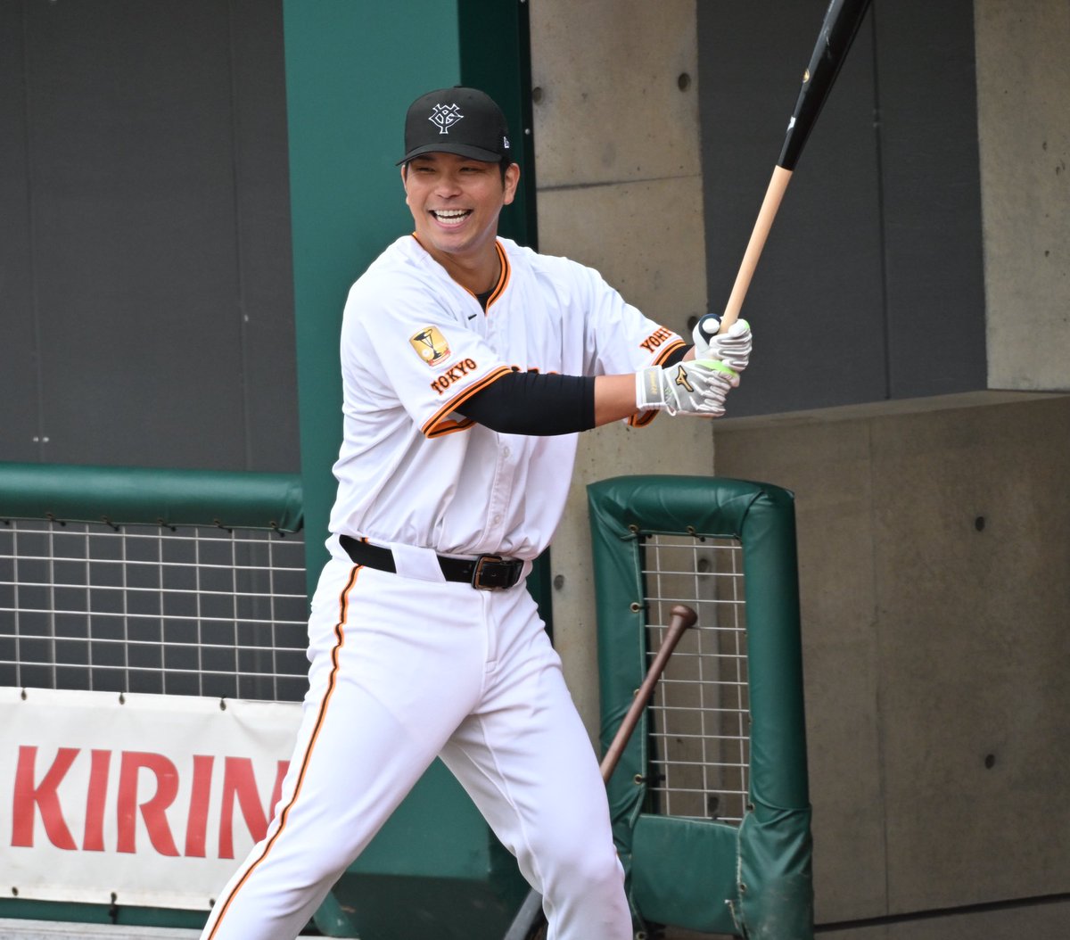 大城卓三　ハンガー ロンティーの時もすごい笑顔だった 2025.11.13 #大城卓三